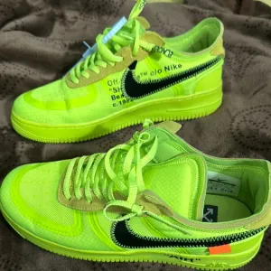 Nike Neon Green Sneakers Off White