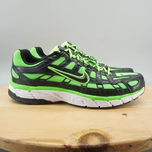 Nike P-6000 Mens Size 9.5 Shoes Green Strike Black Comfort Athletic Sneakers NEW