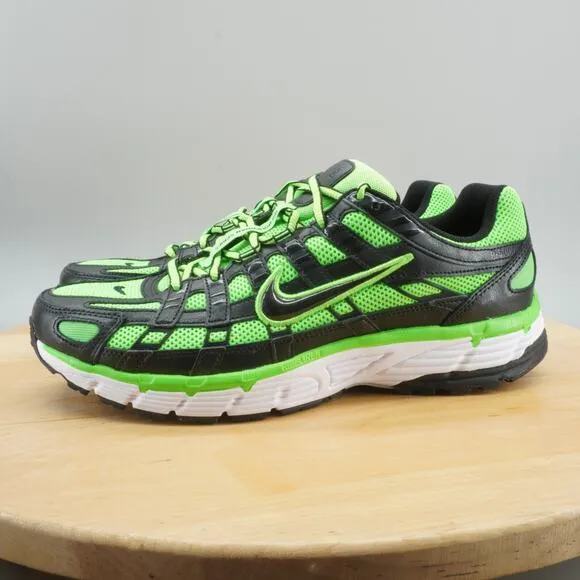 Nike P-6000 Mens Size 9.5 Shoes Green Strike Black Comfort Athletic Sneakers NEW