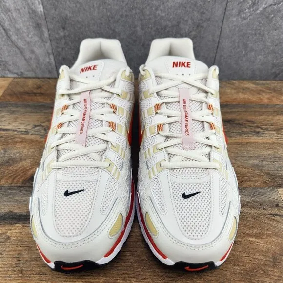 Nike P-6000 Sz 11 Mens Phantom Dragon Red White Black Casual Shoes Sneakers