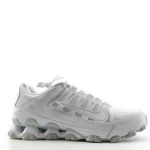 Nike Reax 8 TR Triple White Training Shoes 621716-102 Mens Size 9