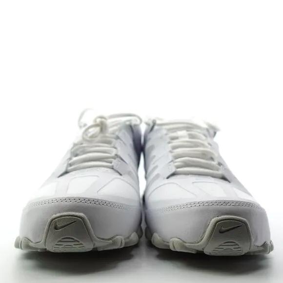Nike Reax 8 TR Triple White Training Shoes 621716-102 Mens Size 9