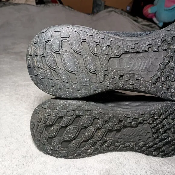 Nike Revolution 6 Next Nature Mens Size 11.5 Triple Black Running Shoes Sneakers