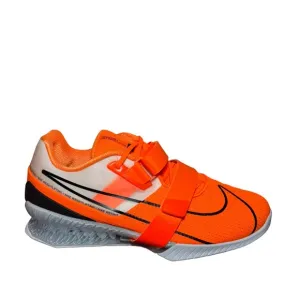 Nike Romaleos 4 Orange Mens Size 12.5 Weightlifting Training Shoes CD3463-801