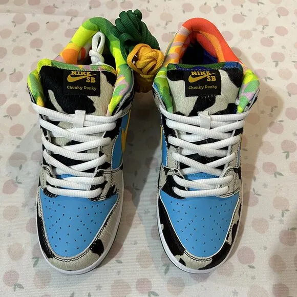 Nike Sb Dunk Low Ben &amp; Jerrys Chunky Dunky Sneakers