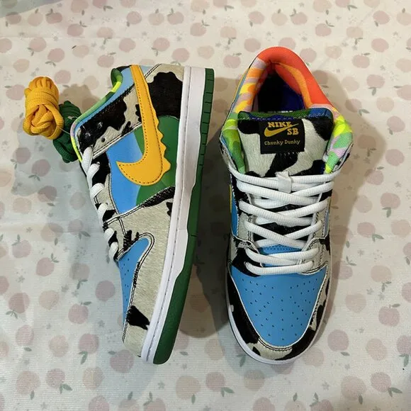 Nike Sb Dunk Low Ben &amp; Jerrys Chunky Dunky Sneakers