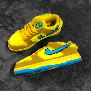 Nike SB Dunk Low Grateful Dead Bears Opti Yellow