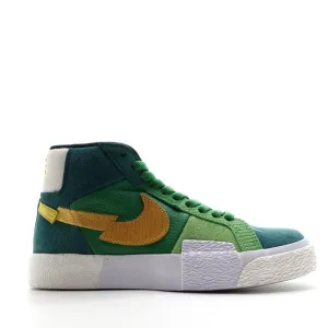 Nike SB Zoom Blazer Mid Premium Mosaic Aloe Green DA8854 300 Mens Size 8