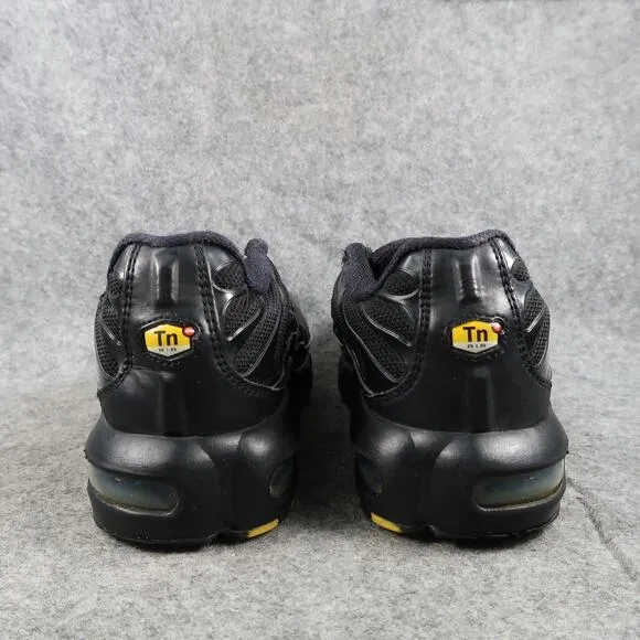 Nike Shoes Big Kids 7Y Air Max Plus Sneakers Athletic Trainer Black Breathable
