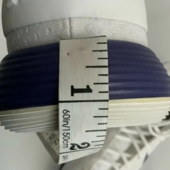 Nike Sneakers Men Size 17 Hyperdunk High Top Lace-up 2017 White Purple
