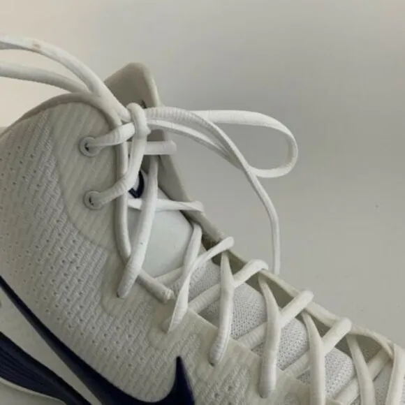 Nike Sneakers Men Size 17 Hyperdunk High Top Lace-up 2017 White Purple