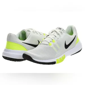 Nike SneakersWhite Gray and Yellow Flex Control TR4