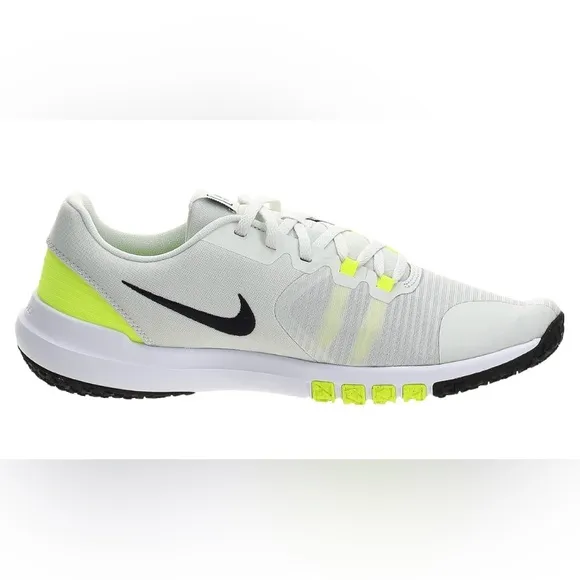 Nike SneakersWhite Gray and Yellow Flex Control TR4