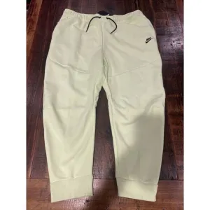 Nike Sportswear Tech Fleece Tapered Joggers Light Lime Men's Size 4XL CU4495-383