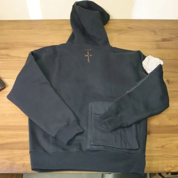 Nike Travis Scott NRG Utility Hoodie Cactus Jack Black CU0458-010 Men's S Rare