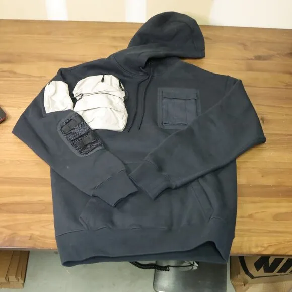 Nike Travis Scott NRG Utility Hoodie Cactus Jack Black CU0458-010 Men's S Rare