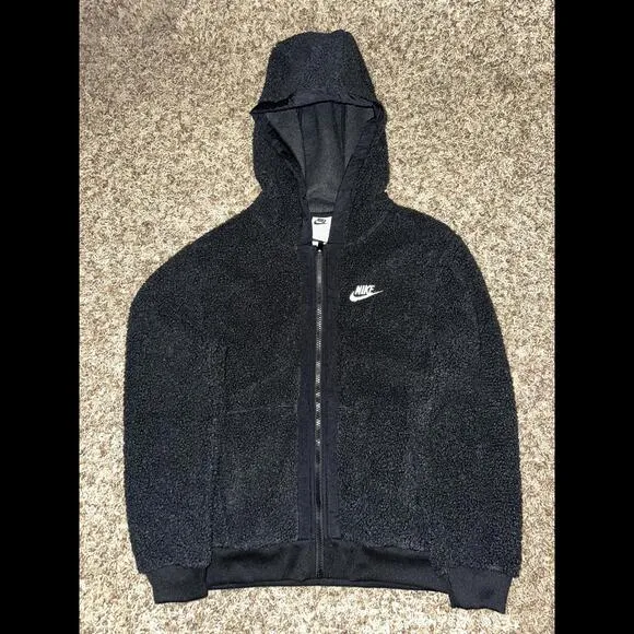 Nike Unisex Grade School Nike Sportswear Club Fleece Full-Zip Hoodie Sample