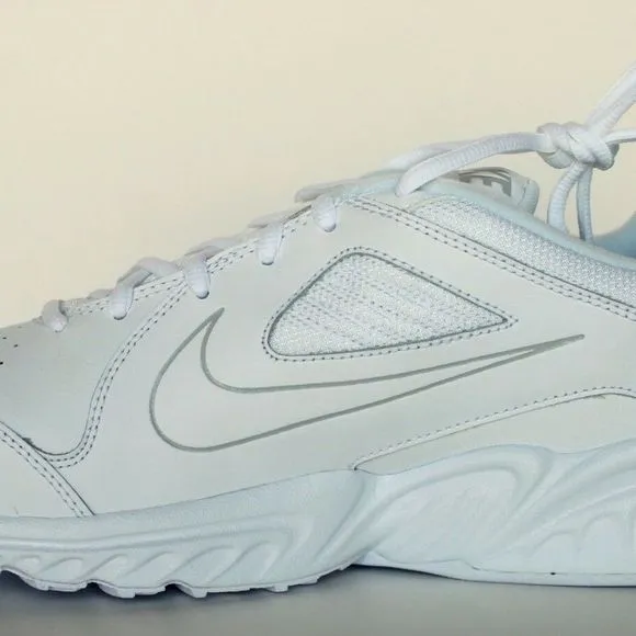 Nike View III Men's White Leather Walking Shoes