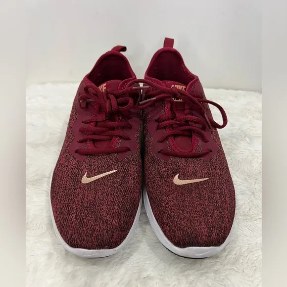 Nike Womens Flex Trainer 9 AQ7491-601 Red Running‎ Shoes Sneakers Size 8.5