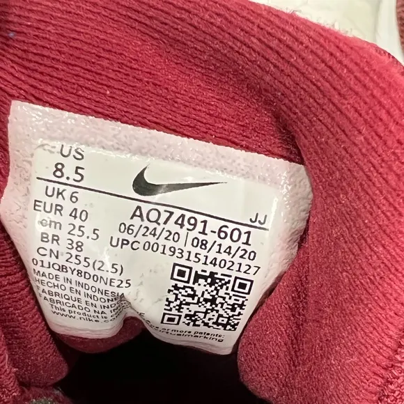 Nike Womens Flex Trainer 9 AQ7491-601 Red Running‎ Shoes Sneakers Size 8.5