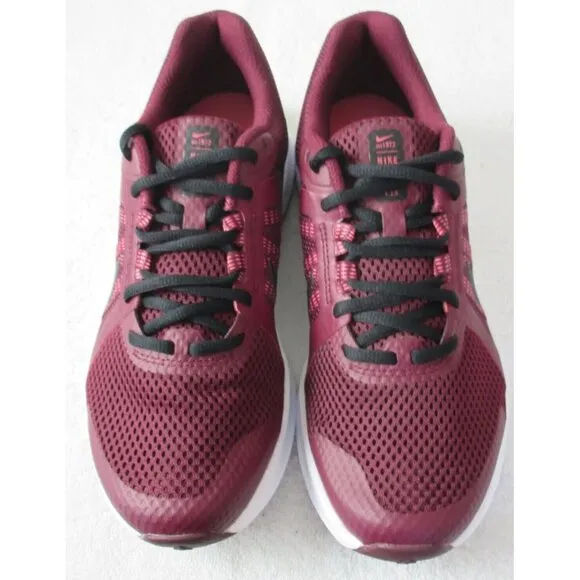 Nike Women's Run Swift 2 Dark Beetroot Red Black Running Shoes Sizes NIB