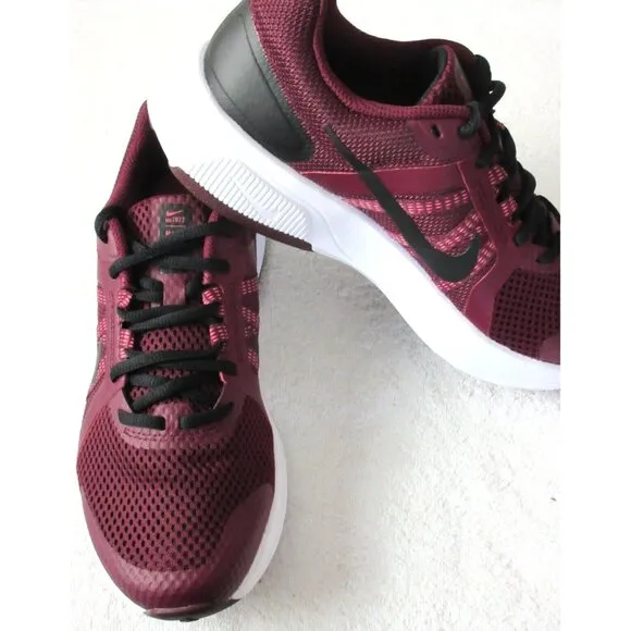 Nike Women's Run Swift 2 Dark Beetroot Red Black Running Shoes Sizes NIB