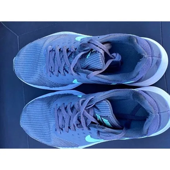 Nike Womens US 9.5 Lace Up Downshifter Running/Walking Sneakers