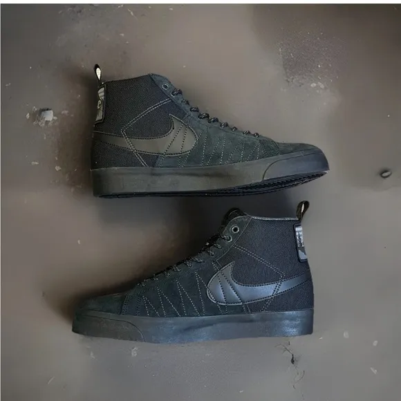 Nike Zoom Blazer Mid Sneaker Premium SB Acclimate Pack Black Men’s 7 Women’s 8.5