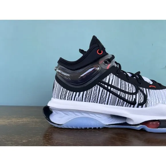 Nike Zoom GT Jump 2 White/Black Basketball Shoes Men's Size 13 DJ9431-001