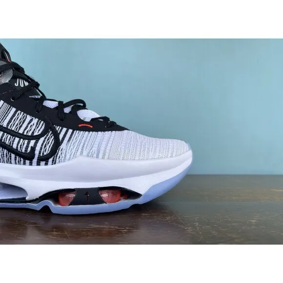Nike Zoom GT Jump 2 White/Black Basketball Shoes Men's Size 13 DJ9431-001