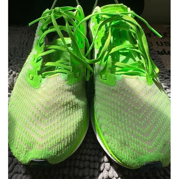 Nike Zoom Pegasus Turbo 2 Running Shoes M US 13 Electric Green Athletic Sneakers