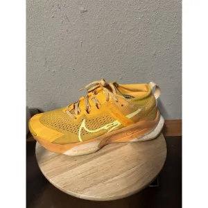Nike‎ ZoomX Zegama Thunder yellow Running Trail Shoes Women Size10.5 $200