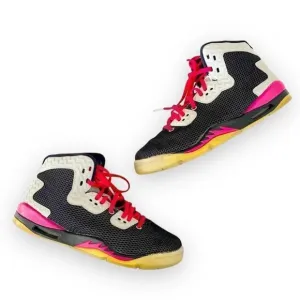 Nike Air Jordan Spike Forty Youth‎ 7 7Y Black Gray Fuchsia Sport 811121-009