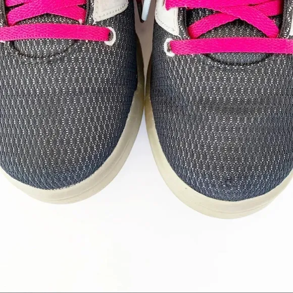 Nike Air Jordan Spike Forty Youth‎ 7 7Y Black Gray Fuchsia Sport 811121-009
