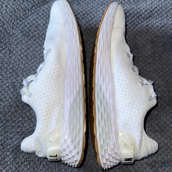 NOBULL Ripstop Runner White Gum Sole Men’s 5 Women’s 6.5 Training Shoes