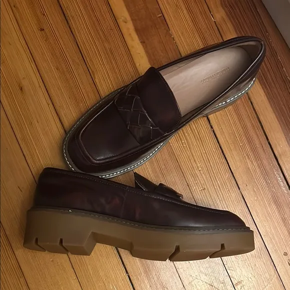 Nordstrom Women’s Burgundy Leather Loafers
