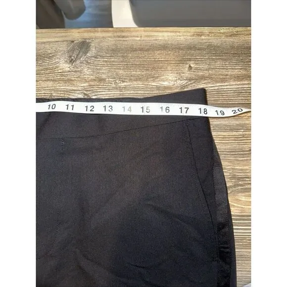 Nordstrom Rack Trim Fit Dress Pants. Size 36x37. Raw Hem Black. NWOT. T