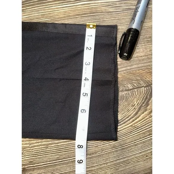 Nordstrom Rack Trim Fit Dress Pants. Size 36x37. Raw Hem Black. NWOT. T