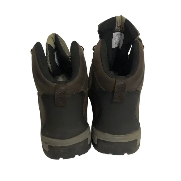 Nortiv8 Rockfor Steel Toe Brown Boots. Size 11