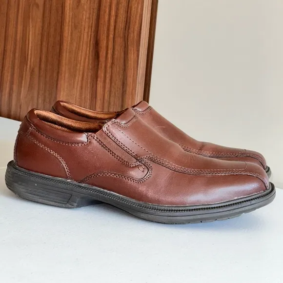 Nunn Bush Street Slip-on Loafer W/Kore Slip Resistant Comfort Technology 10.5M