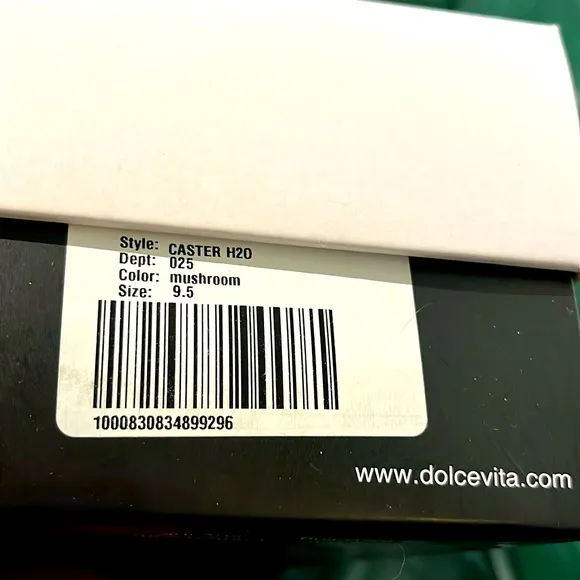 NWB~ Dolce Vita brand NEW mushroom WATERPROOF Pull-on Suede Boots, size 9.5