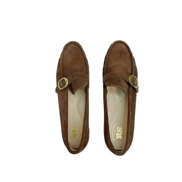 NWB! SAS Lara Comfort Loafer Brown Suede 10.5 M (M) (B)