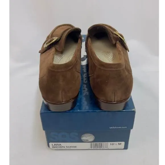 NWB! SAS Lara Comfort Loafer Brown Suede 10.5 M (M) (B)