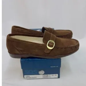 NWB! SAS Lara Comfort Loafer Brown Suede 10.5 M (M) (B)