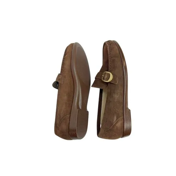 NWB! SAS Lara Comfort Loafer Brown Suede 10.5 M (M) (B)