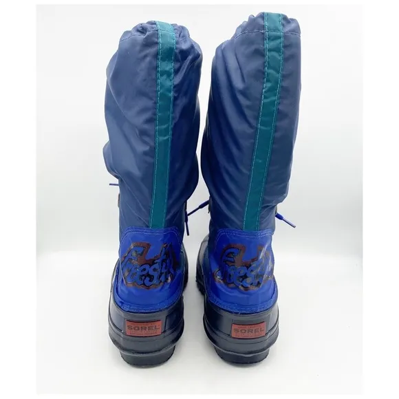 NWB Sorel Freestyle Beret Boots in Navy Marine Size 10