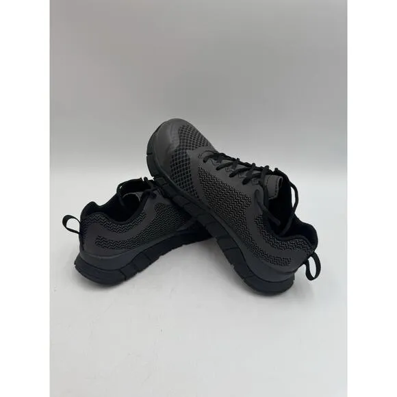 NWD Red Wing WORX Women's Aluminum Toe Work Shoe Black US Size 6.5 Medium