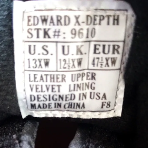 NWOB Dr Comfort Edward X Depth Diabetic Comfort Shoes 13 XW