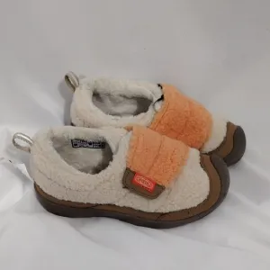 NWOB Keen Girls Boulder Toasted Coconut Howser Low Wrap Slip On Winter Shoe Sz 2