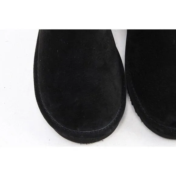 NWOB Lamo Leather Boots With Fleece Faux Fur Lining Women's Sz 9 Shoes